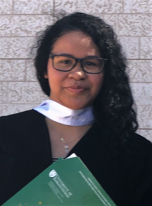 USask alumna Josephine Symonds (BA'17, BA'19, CTIGP'19) received her degree in political studies and her Indigenous governance and politics certificate at the same time.