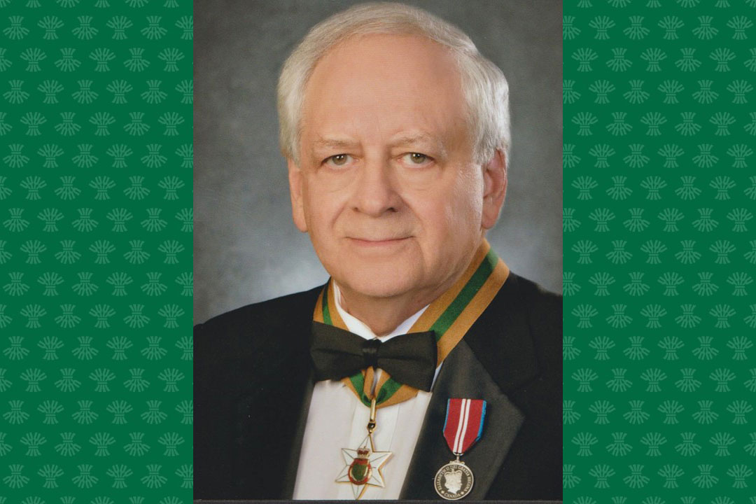 Dr. Alan Rosenberg (MD'74) was presented with the Saskatchewan Order of Merit in September. (Photo: Government of Saskatchewan)