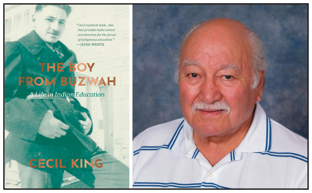 Dr. Cecil King, author The Boy from Buzwah: A Life in Indian Education (Photo credit: Windspeaker.com)