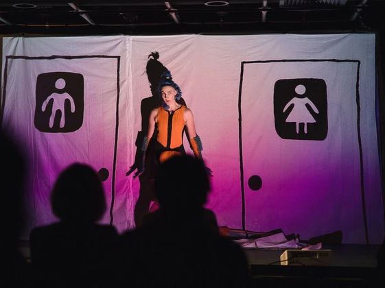 S.E. Grummett presents the North American premier of the youth-adapted version of their solo play Something in the Water at Persephone Theatre in Saskatoon, March 29 to April 3. PHOTO BY JAZ ANDERSON /Supplied photo