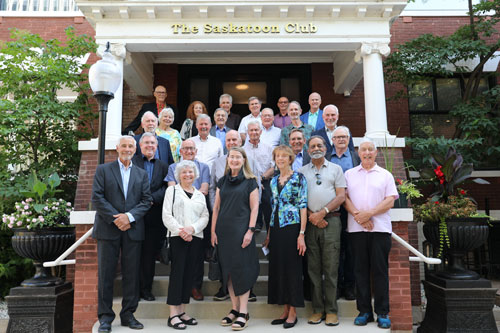 Law Class of 1976 reunion group photo