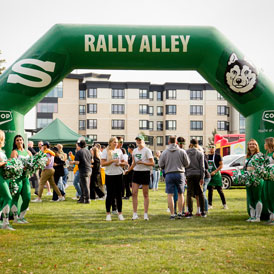 Crowd at Rally Alley