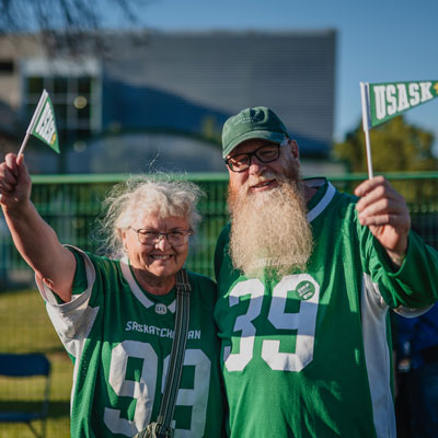 Alumni in Rally Alley